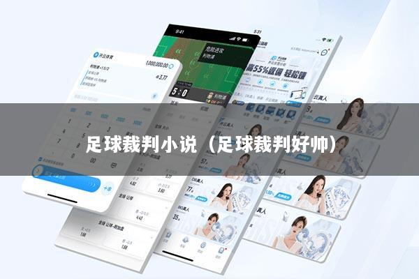 足球裁判小说（足球裁判好帅）